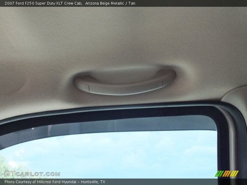Arizona Beige Metallic / Tan 2007 Ford F250 Super Duty XLT Crew Cab