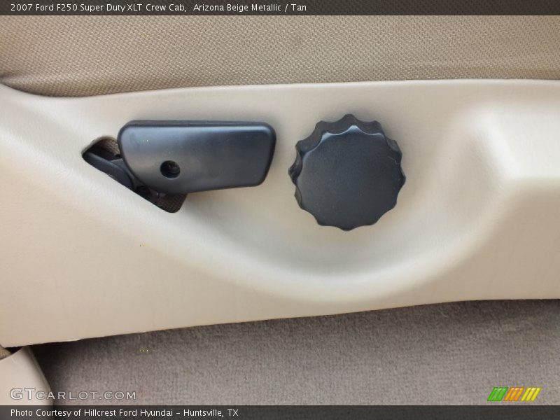 Arizona Beige Metallic / Tan 2007 Ford F250 Super Duty XLT Crew Cab