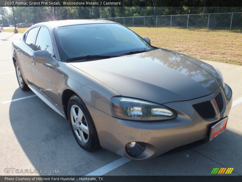 Bronzestone Metallic / Cashmere 2007 Pontiac Grand Prix Sedan