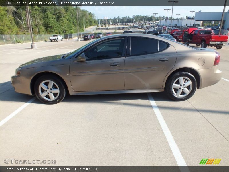 Bronzestone Metallic / Cashmere 2007 Pontiac Grand Prix Sedan