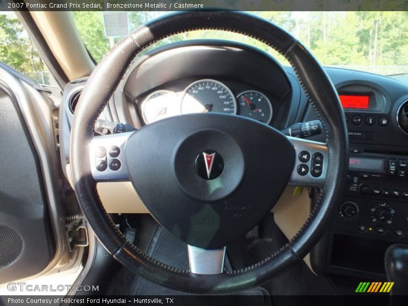 Bronzestone Metallic / Cashmere 2007 Pontiac Grand Prix Sedan