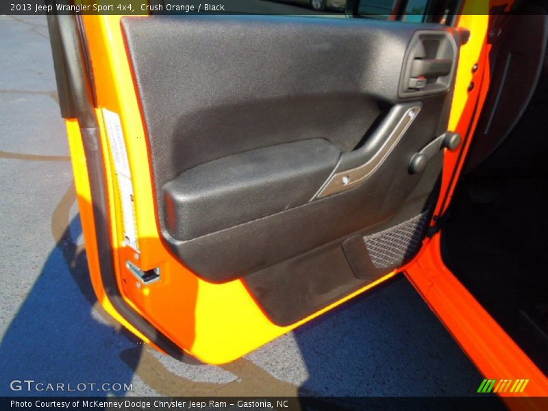 Crush Orange / Black 2013 Jeep Wrangler Sport 4x4