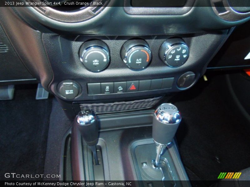 Crush Orange / Black 2013 Jeep Wrangler Sport 4x4