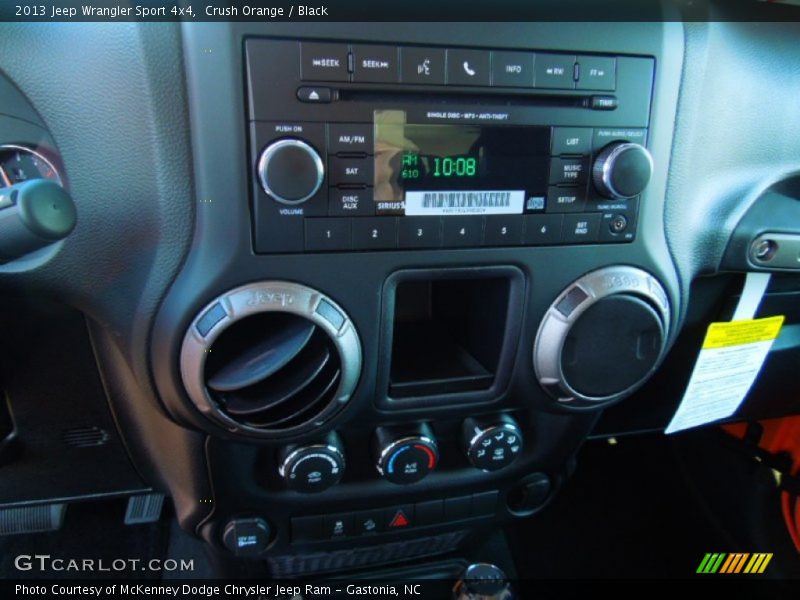 Crush Orange / Black 2013 Jeep Wrangler Sport 4x4