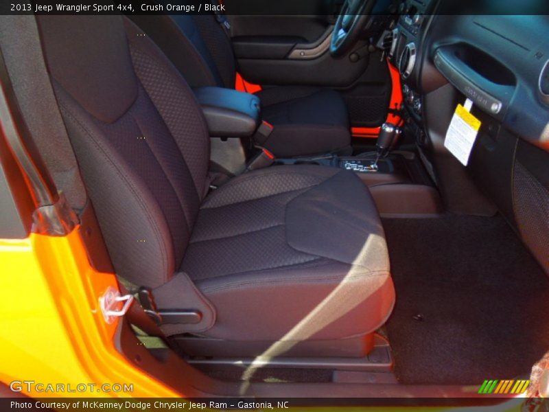 Crush Orange / Black 2013 Jeep Wrangler Sport 4x4