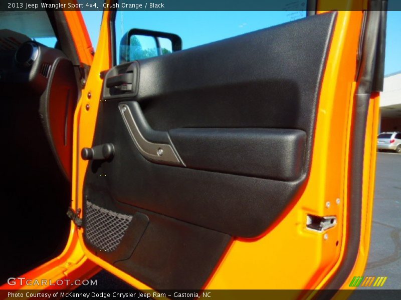 Crush Orange / Black 2013 Jeep Wrangler Sport 4x4