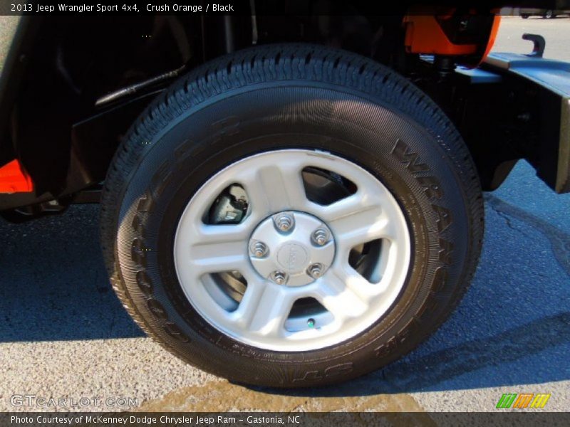Crush Orange / Black 2013 Jeep Wrangler Sport 4x4