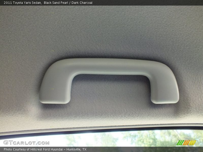 Black Sand Pearl / Dark Charcoal 2011 Toyota Yaris Sedan