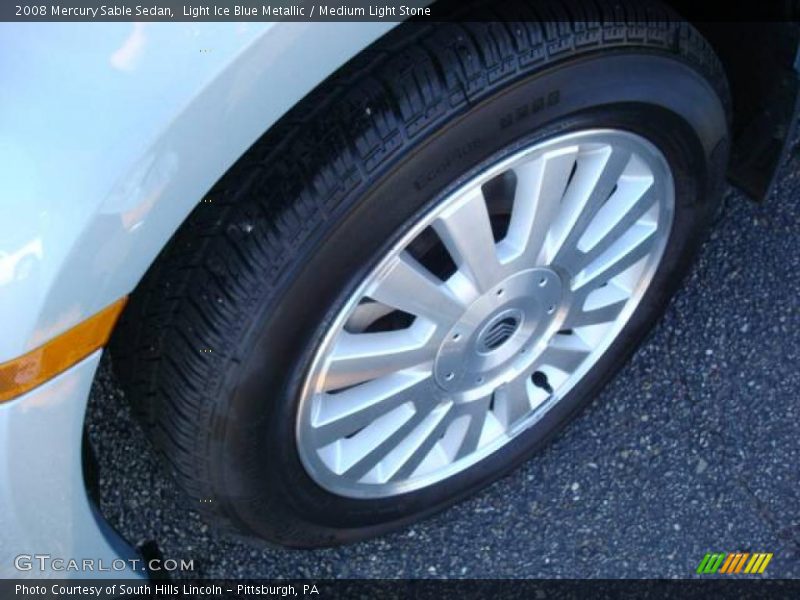 Light Ice Blue Metallic / Medium Light Stone 2008 Mercury Sable Sedan
