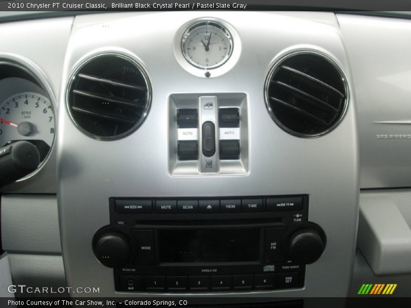 Brilliant Black Crystal Pearl / Pastel Slate Gray 2010 Chrysler PT Cruiser Classic