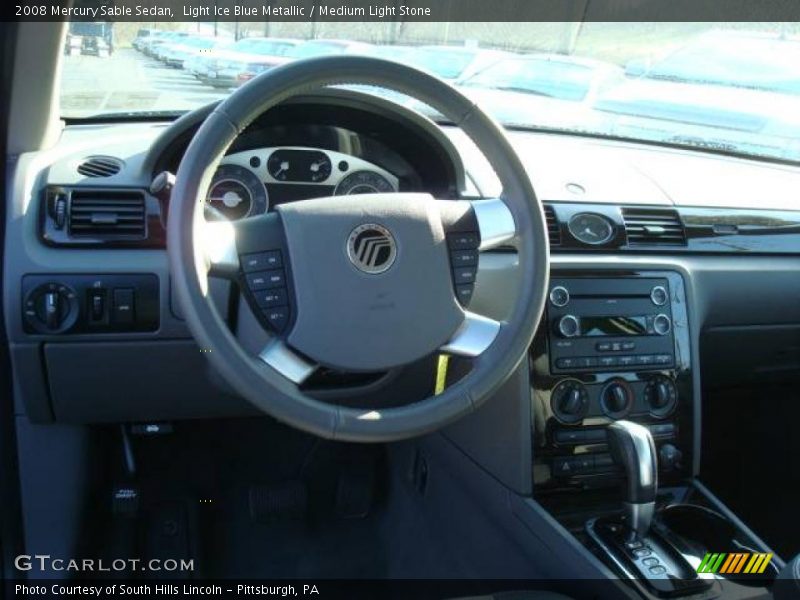 Light Ice Blue Metallic / Medium Light Stone 2008 Mercury Sable Sedan