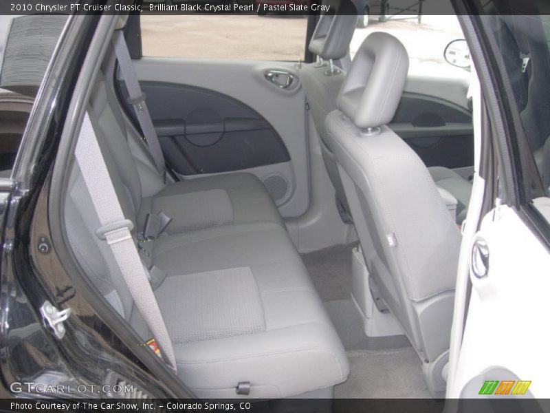 Brilliant Black Crystal Pearl / Pastel Slate Gray 2010 Chrysler PT Cruiser Classic