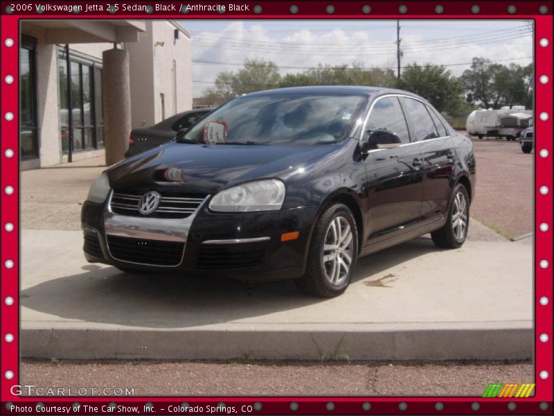 Black / Anthracite Black 2006 Volkswagen Jetta 2.5 Sedan