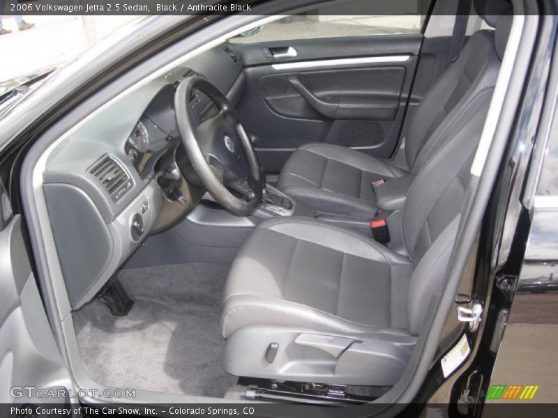 Black / Anthracite Black 2006 Volkswagen Jetta 2.5 Sedan