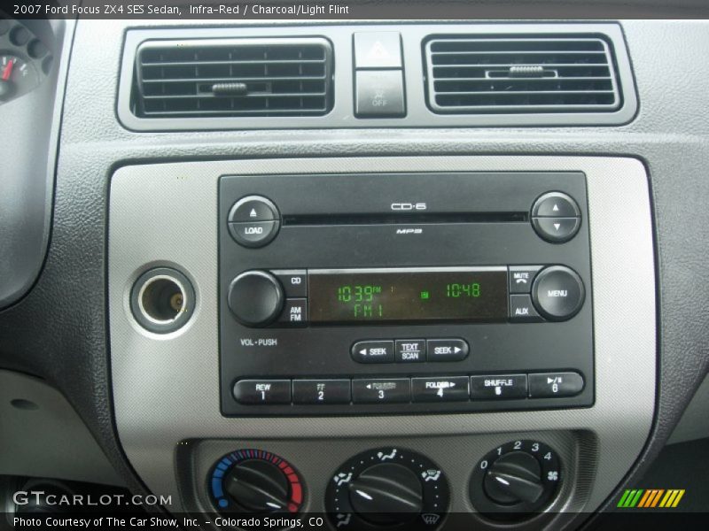 Infra-Red / Charcoal/Light Flint 2007 Ford Focus ZX4 SES Sedan
