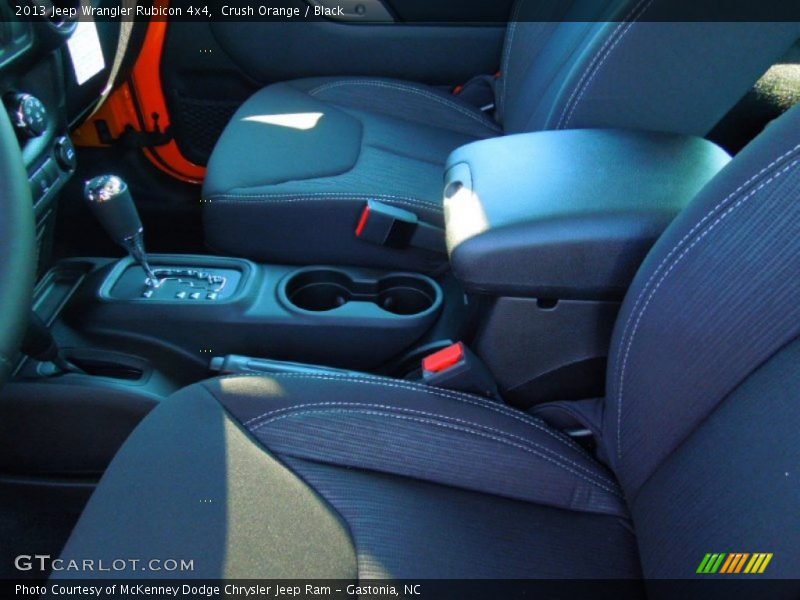 Crush Orange / Black 2013 Jeep Wrangler Rubicon 4x4