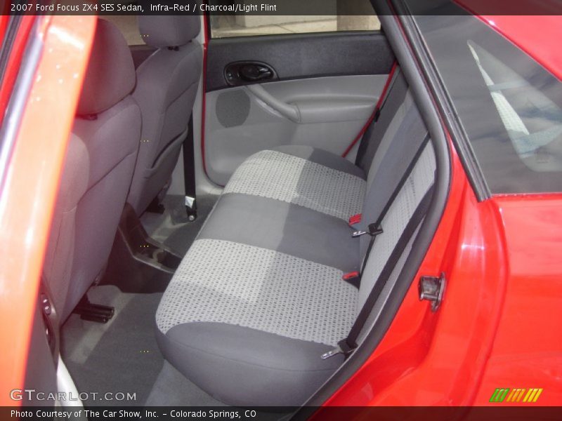 Infra-Red / Charcoal/Light Flint 2007 Ford Focus ZX4 SES Sedan