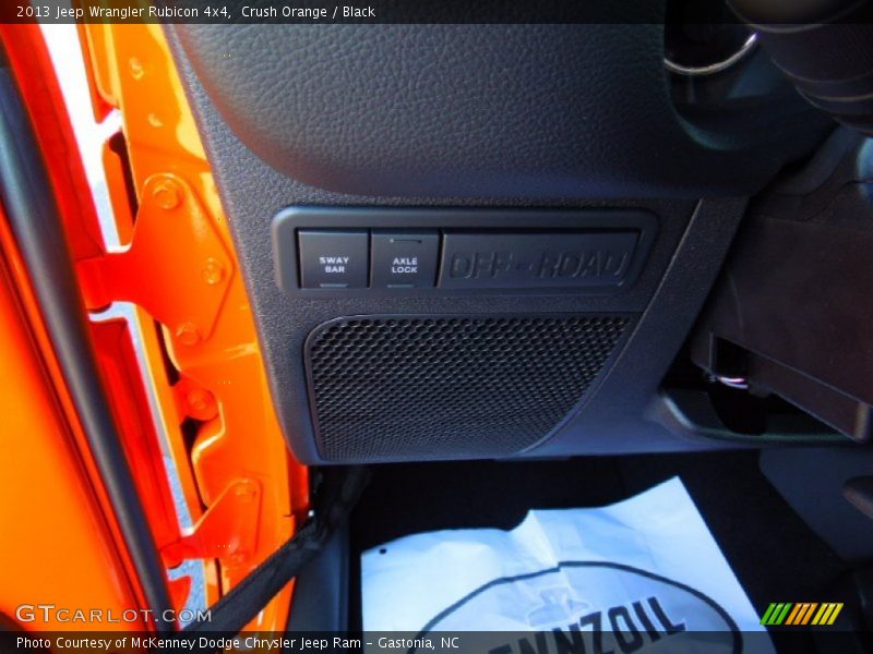Crush Orange / Black 2013 Jeep Wrangler Rubicon 4x4
