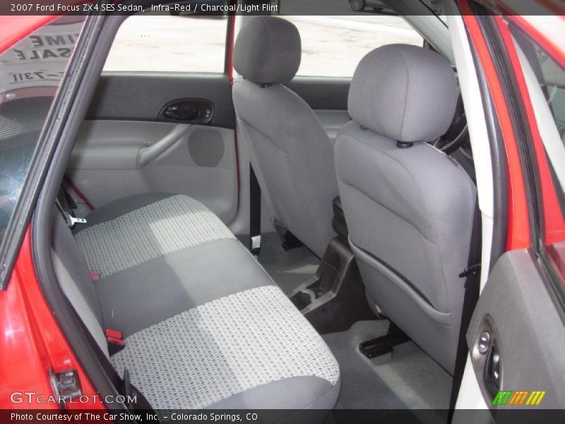 Infra-Red / Charcoal/Light Flint 2007 Ford Focus ZX4 SES Sedan