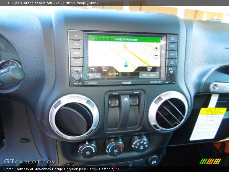 Crush Orange / Black 2013 Jeep Wrangler Rubicon 4x4