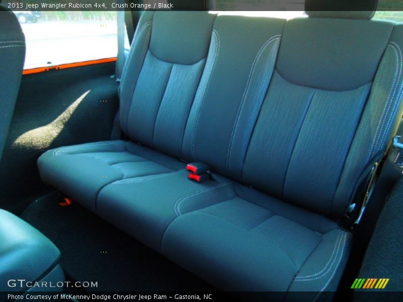 Crush Orange / Black 2013 Jeep Wrangler Rubicon 4x4