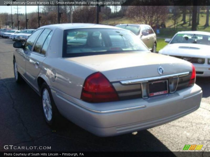 Smokestone Metallic / Medium Light Stone 2009 Mercury Grand Marquis LS