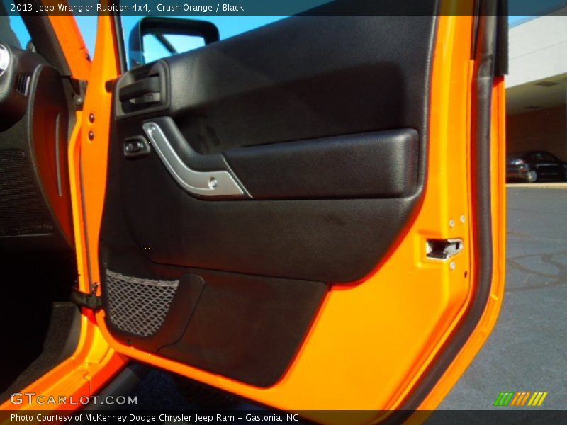Crush Orange / Black 2013 Jeep Wrangler Rubicon 4x4