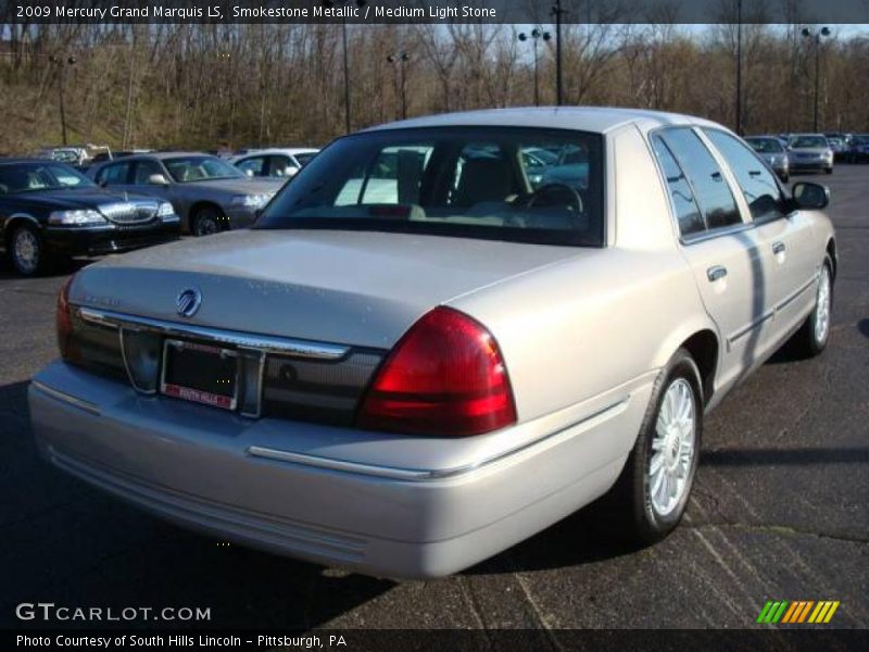 Smokestone Metallic / Medium Light Stone 2009 Mercury Grand Marquis LS