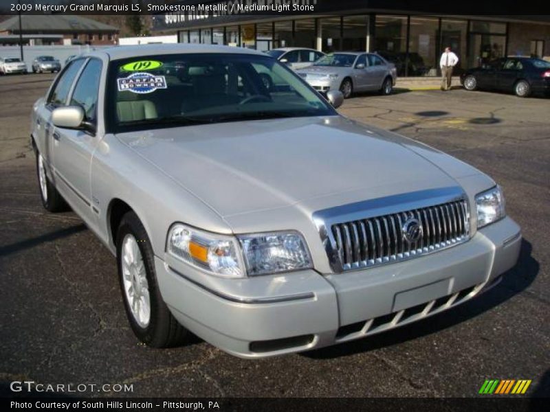 Smokestone Metallic / Medium Light Stone 2009 Mercury Grand Marquis LS