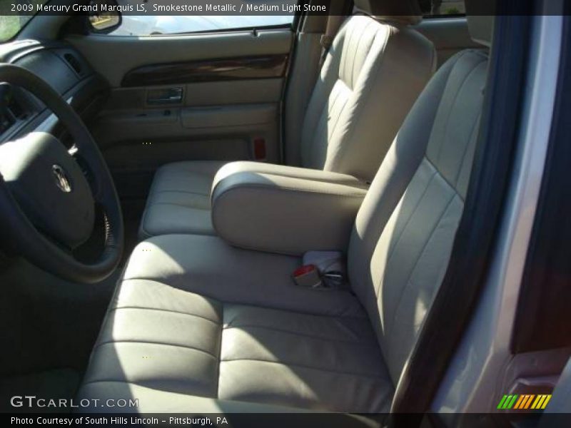 Smokestone Metallic / Medium Light Stone 2009 Mercury Grand Marquis LS