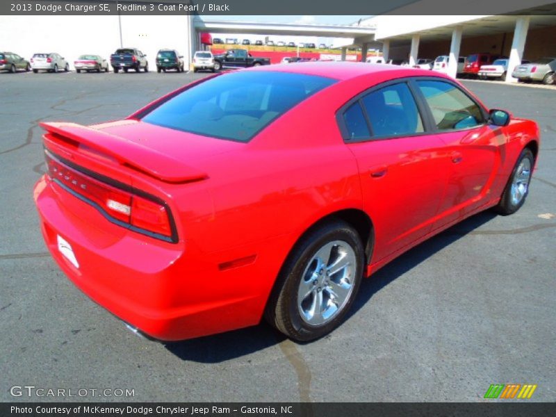 Redline 3 Coat Pearl / Black 2013 Dodge Charger SE