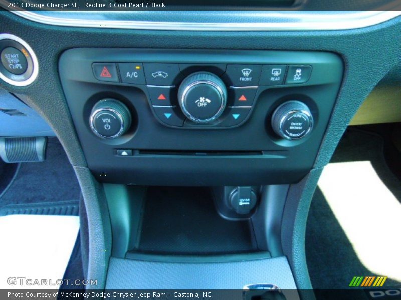 Controls of 2013 Charger SE