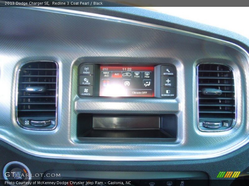 Controls of 2013 Charger SE