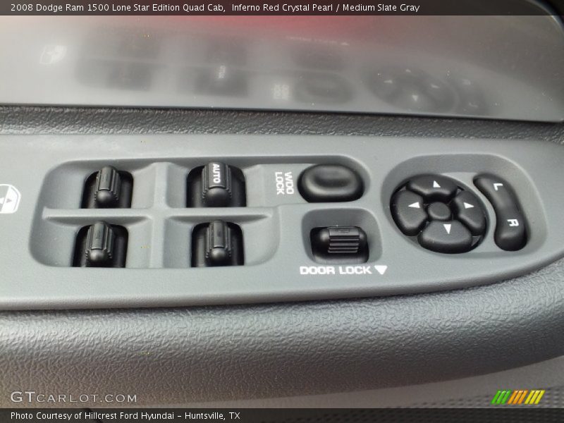 Inferno Red Crystal Pearl / Medium Slate Gray 2008 Dodge Ram 1500 Lone Star Edition Quad Cab
