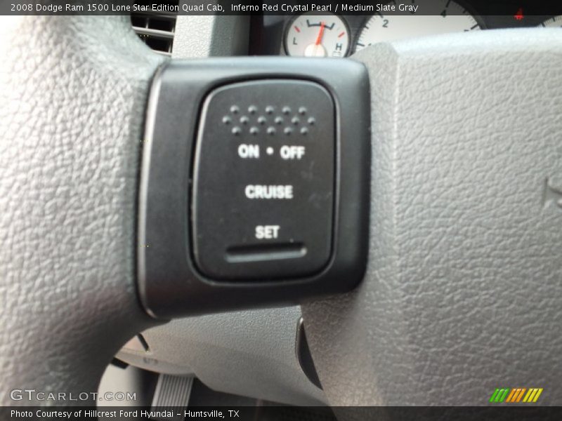 Inferno Red Crystal Pearl / Medium Slate Gray 2008 Dodge Ram 1500 Lone Star Edition Quad Cab