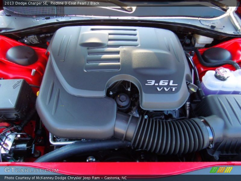  2013 Charger SE Engine - 3.6 Liter DOHC 24-Valve VVT Pentastar V6