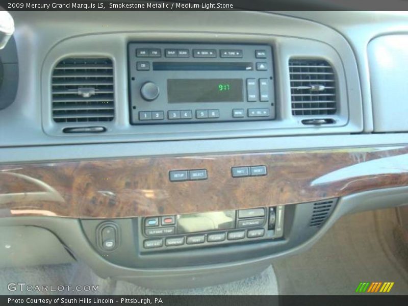 Smokestone Metallic / Medium Light Stone 2009 Mercury Grand Marquis LS