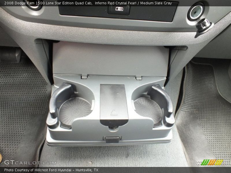 Inferno Red Crystal Pearl / Medium Slate Gray 2008 Dodge Ram 1500 Lone Star Edition Quad Cab