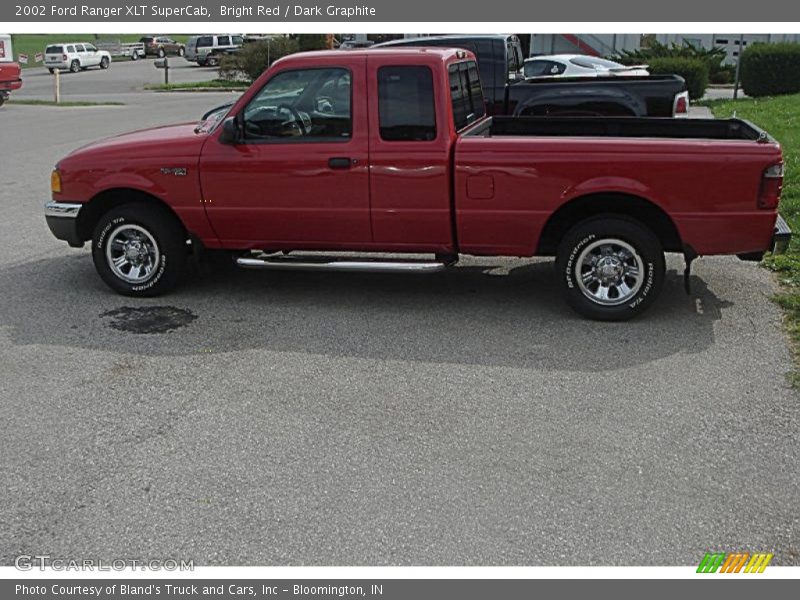 Bright Red / Dark Graphite 2002 Ford Ranger XLT SuperCab