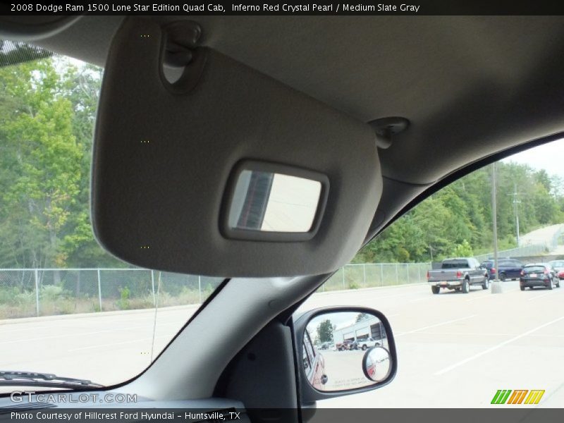 Inferno Red Crystal Pearl / Medium Slate Gray 2008 Dodge Ram 1500 Lone Star Edition Quad Cab
