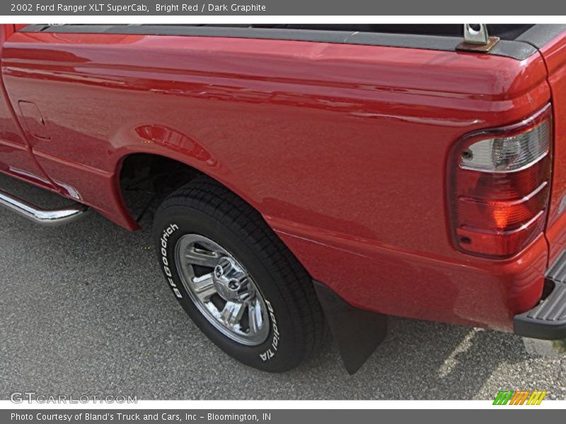 Bright Red / Dark Graphite 2002 Ford Ranger XLT SuperCab