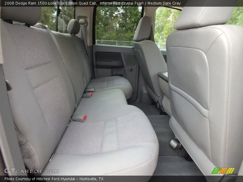 Inferno Red Crystal Pearl / Medium Slate Gray 2008 Dodge Ram 1500 Lone Star Edition Quad Cab