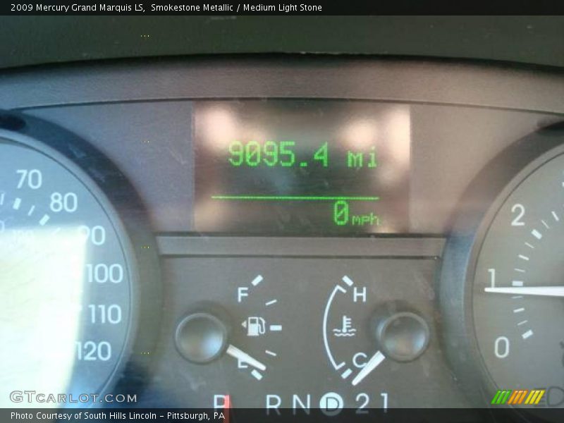Smokestone Metallic / Medium Light Stone 2009 Mercury Grand Marquis LS