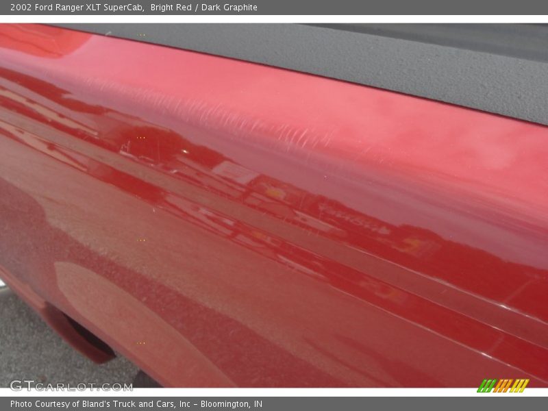 Bright Red / Dark Graphite 2002 Ford Ranger XLT SuperCab