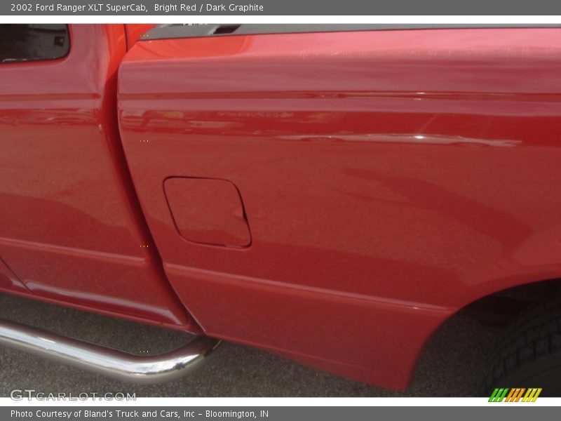 Bright Red / Dark Graphite 2002 Ford Ranger XLT SuperCab