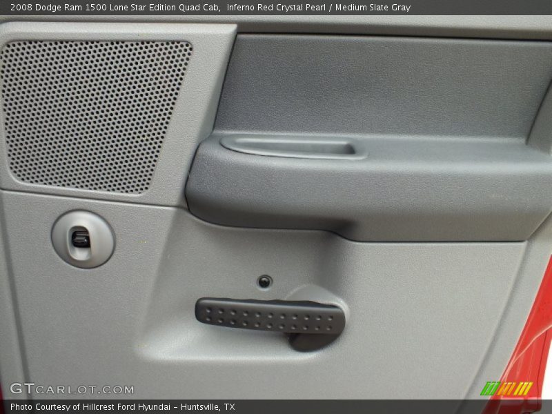 Inferno Red Crystal Pearl / Medium Slate Gray 2008 Dodge Ram 1500 Lone Star Edition Quad Cab