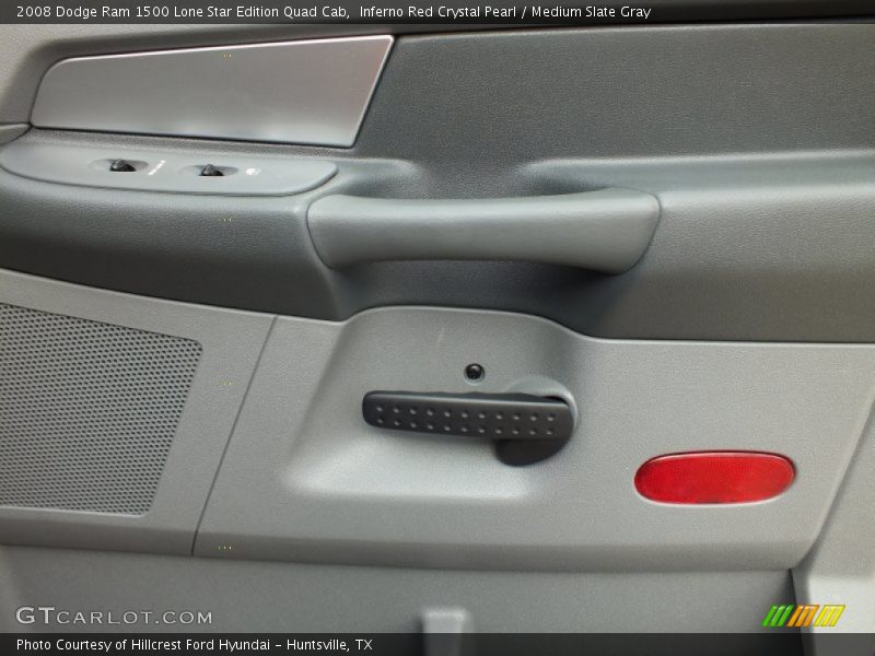 Inferno Red Crystal Pearl / Medium Slate Gray 2008 Dodge Ram 1500 Lone Star Edition Quad Cab