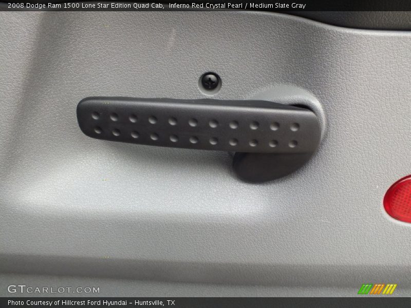 Inferno Red Crystal Pearl / Medium Slate Gray 2008 Dodge Ram 1500 Lone Star Edition Quad Cab