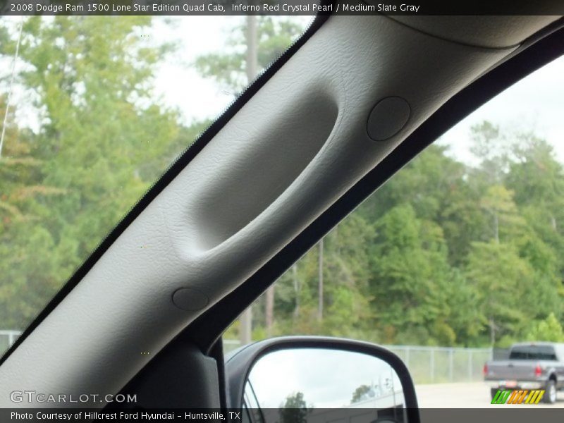 Inferno Red Crystal Pearl / Medium Slate Gray 2008 Dodge Ram 1500 Lone Star Edition Quad Cab