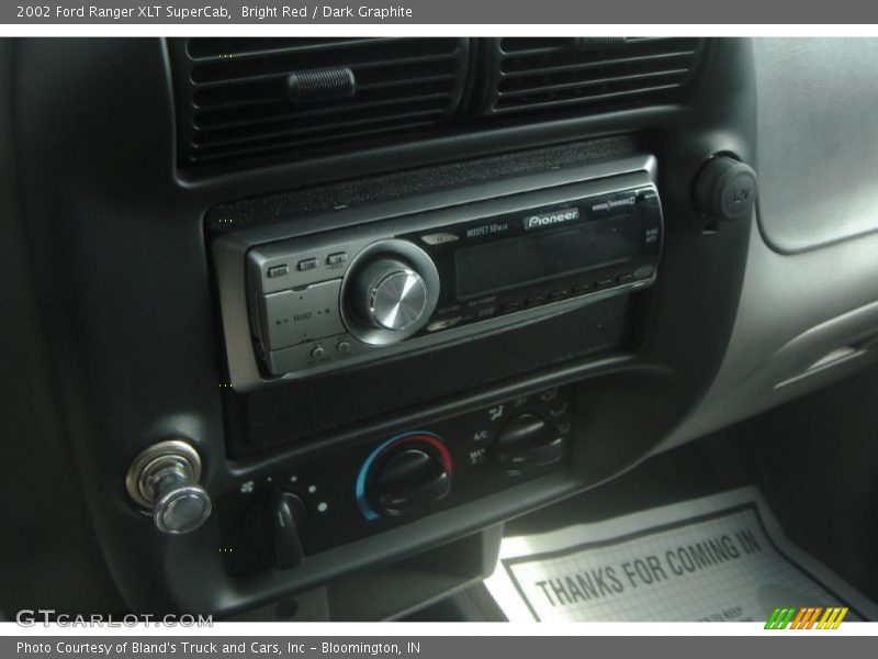 Bright Red / Dark Graphite 2002 Ford Ranger XLT SuperCab